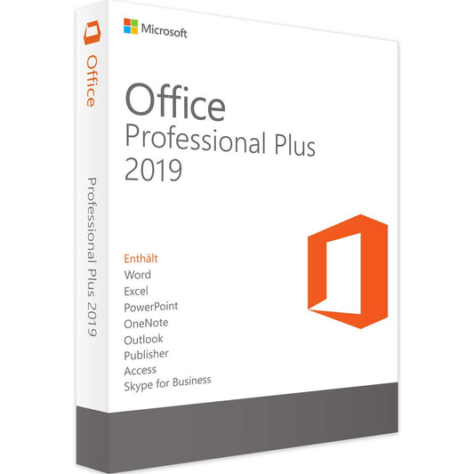 MS Office Professional Plus 2019 Retail Key - Phone Activation
